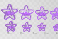 Clay Cutter STL File - Pentagram 2 Clay Cutter Earring -C Product Image 2