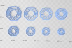 Greek Wreath 4 Clay Cutter - Cookie Cutter STL File Product Image 3