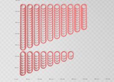 20mm Wobble Cuff 2 Clay Cutter- Earring, Cuff Cutter Product Image 2