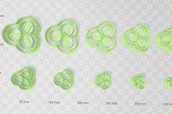 Three Circles 1 Clay Cutter - Cookie Cutter STL File Product Image 2