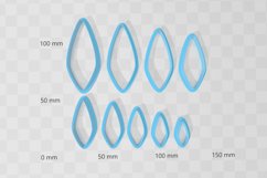 Clay Cutter STL File - Leaf 4 Clay Cutter Earring -Cooki Product Image 3