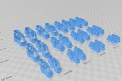 Clay Cutter STL File - Wiggle Bubble 1 - Modern Minimalistic Product Image 3