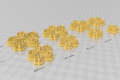 Clay Cutter STL File - Decorative 5 Petal Flower Product Image 3