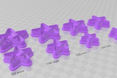 Clay Cutter STL File - Pentagram 2 Clay Cutter Earring -C Product Image 3