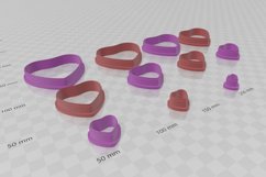 Blank Planchette Clay Cutter - Halloween STL Digital File Do Product Image 3