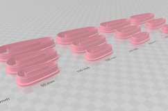 Triangle 2 Hair Barrette/Crocodile Clay Cutter Product Image 3