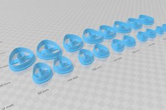 Pebble 2 Clay Cutter - Cookie Cutter STL Product Image 3