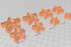 Clay Cutter STL File - Pentagram 1 Clay Cutter Earring -C Product Image 3