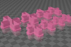 Clay Cutter STL File Cross 5- Christian Earring Digital File Product Image 3