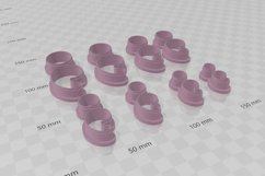 Clay Cutter STL File Sleep Twist 3- Earring Digital File Do Product Image 3