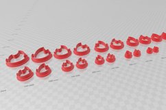 Fire 1 Clay Cutter - STL Digital File Download- 10 sizes and Product Image 3