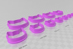 Cat Head Clay Cutter - Cookie Cutter STL Product Image 3