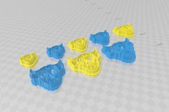 Cow Clay Cutter - Highland Cow STL Digital File Download- 8 Product Image 3