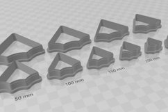 Clay Cutter STL File - Blank Cobweb 1 Clay Cutter Earring -C Product Image 3