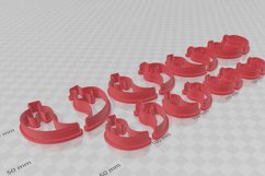 Clay Cutter STL File Hot Chilli Pepper- Earring Digital File Product Image 3