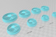 Boho Shape 3 Clay Cutter - Cookie Cutter STL File Product Image 3