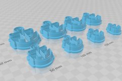Clay Cutter STL File Anchor- Earring Digital File Download- Product Image 3