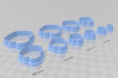 1920s Fan Clay Cutter - Cookie Cutter STL File Product Image 4