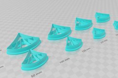 Clay Cutter STL File - Mermaid Flower 2 Product Image 3