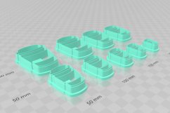 Coffee Cup 2 Clay Cutter Cookie Cutter STL Product Image 3