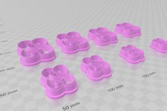 Entwined Hearts 1 Clay Cutter - Cookie Cutter STL File Product Image 3