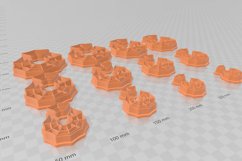 Clay Cutter STL File - Cobweb Combo 2 Clay Cutter Earring -C Product Image 3