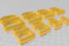 Clay Cutter STL File Taco - Earring Digital File Download- 8 Product Image 3