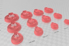 Boho Circle 4 Clay Cutter - Cookie Cutter STL Product Image 3