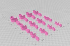 Clay Cutter STL File - Earring Combo 19 - Earring Digital Fi Product Image 3