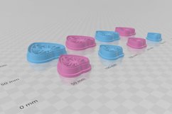 Eye Planchette 2 Clay Cutter - Halloween STL Digital File Do Product Image 3