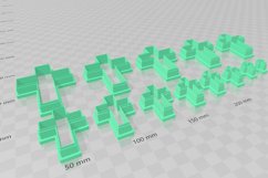 Cross 1 Clay Cutter Earring -Cookie Cutter Product Image 3