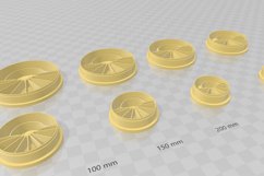 Boho Shape 4 Clay Cutter - Cookie Cutter STL File Product Image 3