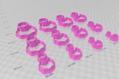 Earring Combo 12 Clay Cutter Earring -Cookie Cutter Product Image 3