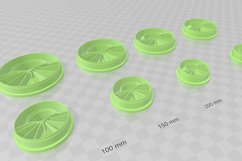 Boho Shape 5 Clay Cutter - Cookie Cutter STL File Product Image 2