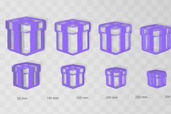 Clay Cutter STL File - Gift Box 3 Product Image 2