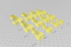 Earring Combo 4 Earring Clay Cutter - Cookie Cutter Product Image 3