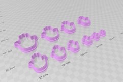 Hamsa Hand Clay Cutter - Mystical STL Digital File Download- Product Image 3