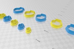 Vase Clay Cutter - STL Digital File Download- 10 sizes and 2 Product Image 3