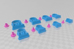 Gumball Machine Clay Cutter - STL Digital File Download- 8 s Product Image 3