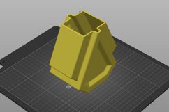 Art Deco 2 Vase STL File Product Image 3