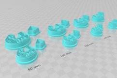 Clay Cutter STL File Decorative Teardrop 3 Product Image 3