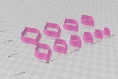 Clay Cutter STL File Flower Petal 1- Earring Digital File Do Product Image 3