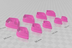 Spearhead 2 Clay Cutter - Cookie Cutter STL File Product Image 3