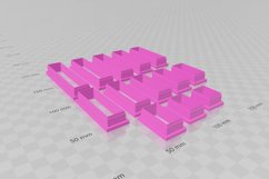 1.5cm Wide Rectangle Clay Cutter - STL Digital File Product Image 3