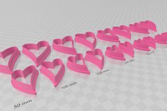 Heart 11 Clay Cutter Earring -Cookie Cutter Product Image 3