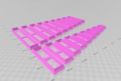 25mm Wide Rectangle Clay Cutter- Earring, Cuff Cutter Product Image 3