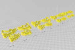 Dove 1 Clay Cutter - Jewelry Earring STL Digital File Downlo Product Image 3