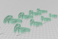 Clay Cutter STL File Bird 1- Earring Digital File Download- Product Image 3