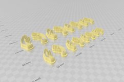 Hands 1 Clay Cutter - Mystic STL Digital File Download- 8 si Product Image 3