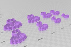 Heart Frill 4 Clay Cutter - Cookie Cutter STL File Product Image 3